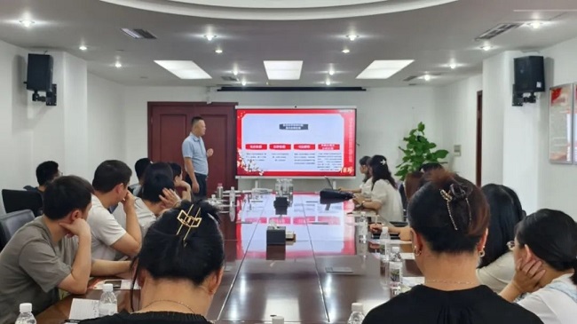 以黨建引領共建 筑牢科學防邪思想根基——公司黨委攜手華泰社區黨委開展主題宣講會